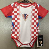 2026/27 Croatia Home White Baby Suit