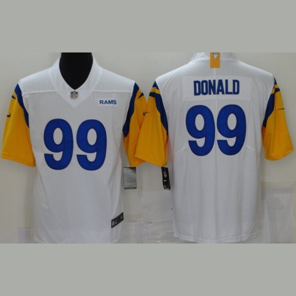 DONALD #99 Men's Los Angeles Rams NFL Jersey 公羊
