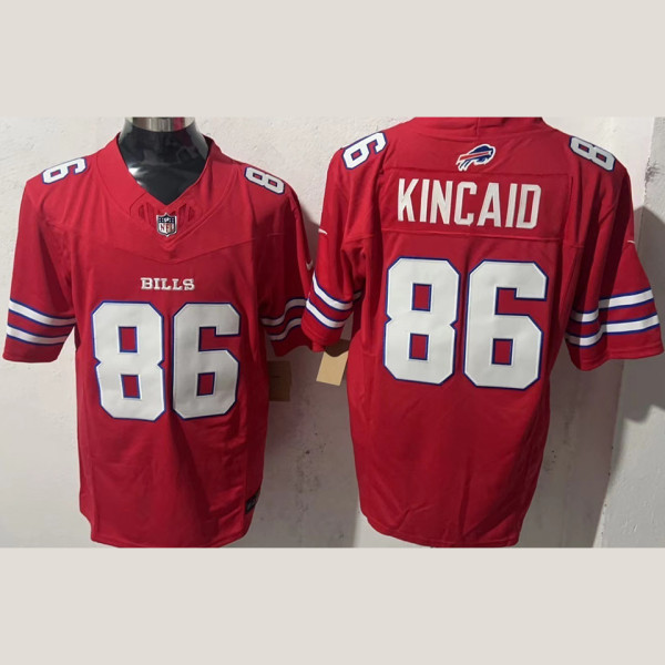KINCAID #86 Men's Buffalo Bills NFL Jersey 布法罗比尔  (3代）