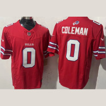 COLEMAN #0 Men's Buffalo Bills NFL Jersey 布法罗比尔  (3代）