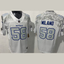 MILAND #58 Men's Buffalo Bills NFL Jersey 布法罗比尔  (3代）