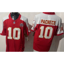 PACHECO #10 Men's Kansas City Chiefs NFL Jersey 酋长  (3代）