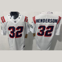 HENDERSON #32 Men's New England Patriots NFL Jersey 爱国者 (3代）