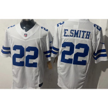 E.SMITH #22 Men's Dallas Cowboys NFL Jersey 牛仔   (3代）