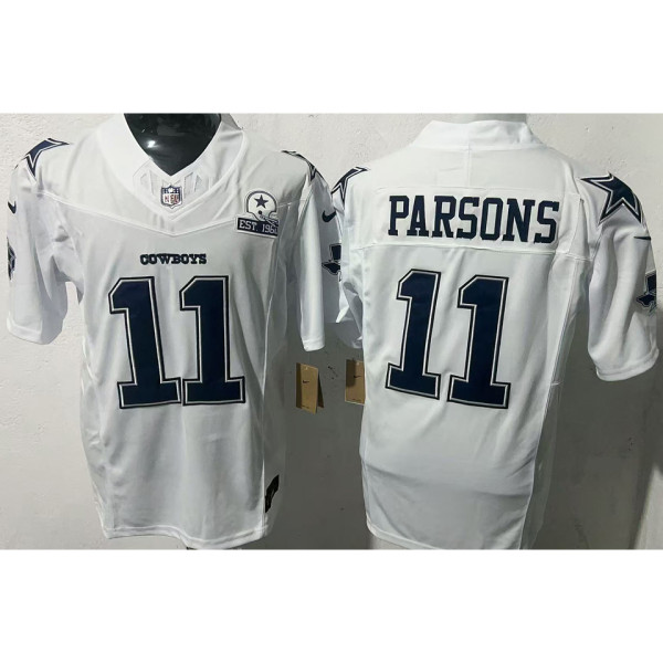 PARSONS #11 Men's Dallas Cowboys NFL Jersey 牛仔   (3代）