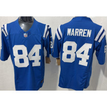 WARREN #84 Men's Indianapolis Colts NFL Jersey 小马    (3代）