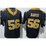 DAVIS #56 Men's New Orleans Saints NFL Jersey 圣徒   (3代）