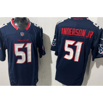 ANDERSON JR #51 Men's Houston Texans NFL Jersey 德州人    (3代）