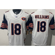 WILLIAMS #18 Men's Chicago Bears NFL Jersey 熊队    (3代）