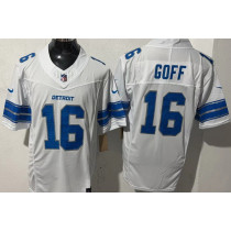 GOFF #16 Men's Detroit Lions NFL Jersey 雄狮     (3代）