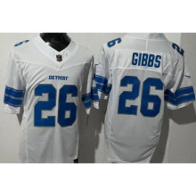 GIBBS #26 Men's Detroit Lions NFL Jersey 雄狮     (3代）