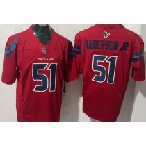 ANDERSON JR #51 Men's Houston Texans NFL Jersey 德州人    (3代）