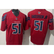ANDERSON JR #51 Men's Houston Texans NFL Jersey 德州人    (3代）