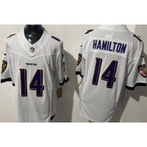 HAMILTON #14 Men's Baltimore Ravens NFL Jersey 乌鸦  (3代）