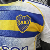 2025/26 Boca Third White Player Version Soccer Jersey