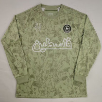 2026 FC Palestine Long Sleeve Fans Soccer Jersey 阿拉伯文