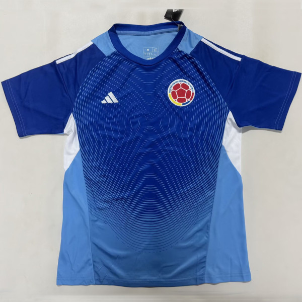 2026/27 Colombia Blue Goalkeeper Fans Soccer Jersey