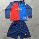 1998/1999 BA Home Retro Kids Long Sleeve Soccer Jersey