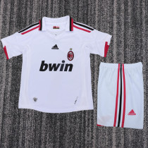 2009/2010 AC Milan Away Retro Kids Soccer Jersey