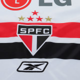 2007/2008 Sao Paulo Home Retro Kids Soccer Jersey