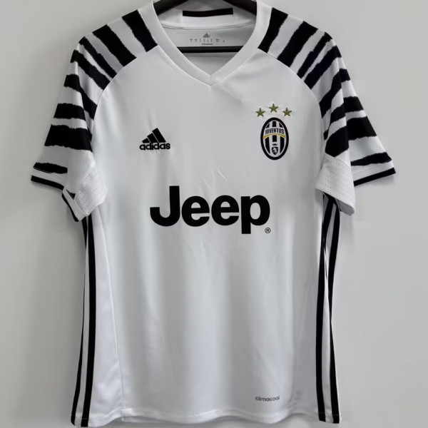 2016/2017 JUV Third White Retro Soccer Jersey