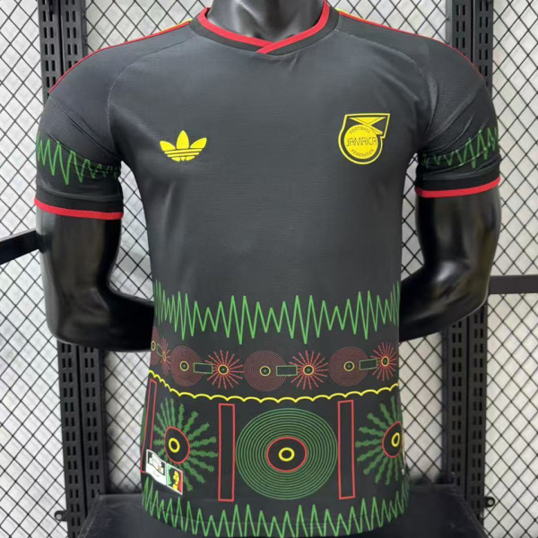 2026/27 Jamaica Away Black Player Version Soccer Jersey