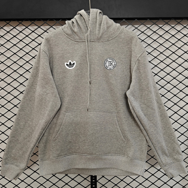 2026/27 Germany Grey Retro Style Hoody 小绣花