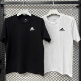 2026/27 AD White Casual Pure Cotton T-Shirt   T285 AD左上
