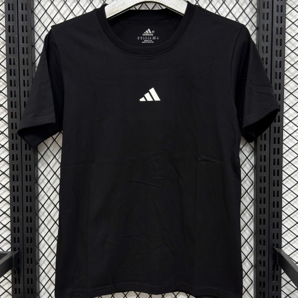 2026/27 AD Black Casual Pure Cotton T-Shirt  T284 AD中间