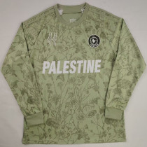2026 FC Palestine Long Sleeve Fans Soccer Jersey 英文