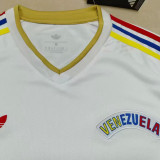 2026/27 Venezuela Away White Fans Soccer Jersey