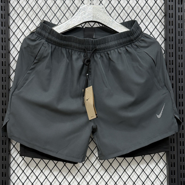 2026/27 NK Casual Double Layer Short Pants  D1105 双层 深灰色