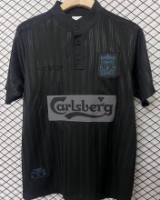 1995/1996 LFC Special Edition Black Retro Soccer Jersey