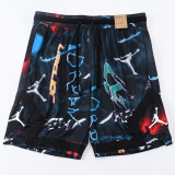 C2519 Jordan Casual Short Pants 夜幕黑