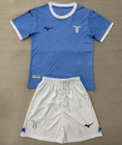 2025/26 Lazio Home Blue Kids Soccer Jersey