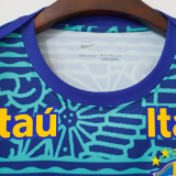 2024 Brazil Blue Training shirts