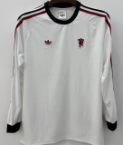2026/27 M Utd Retro Syle Fans Long Sleeve Soccer Jersey