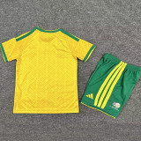 2026/27 South Africa Home Yellow Kids Soccer Jersey