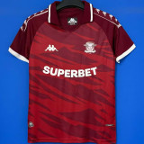 2025/26 Rapid București Red Fans Soccer Jersey 布加勒斯特快速