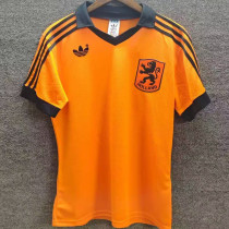 1980 NL Home Orange Retro Soccer Jersey