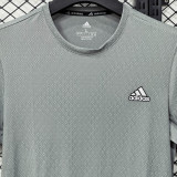 2026/27 AD Casual Quick Drying Training T-Shirt    A324  兰灰色