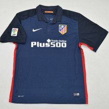 2015/2016 ATM Away Black Retro Soccer Jersey
