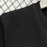 2026/27 AD Black Casual Pure Cotton T-Shirt  T290 三叶草