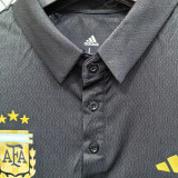 2026/27 Argentina Casual Quick Drying POLO T-Shirt    黑色