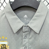 2026/27 Argentina Casual Quick Drying POLO T-Shirt    兰灰色