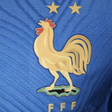 2026/27 France Special Edition Blue Player Version Soccer Jersey