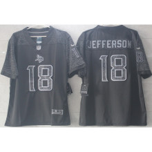 JEFFERSON #18 Men's Minnesota Vikings NFL Jersey 维京人