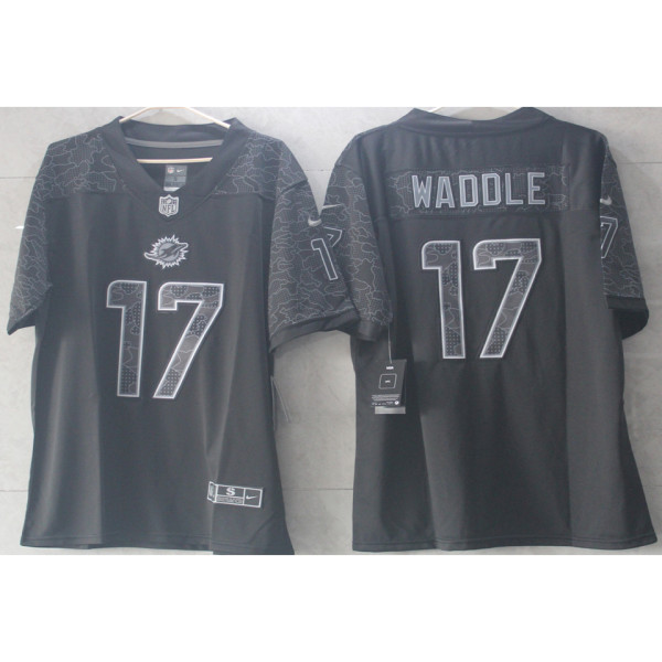 WADDLE #17 Men's Miami Dolphins NFL Jersey 海豚