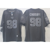 CROSBY #98 Men's Las Vegas Raiders NFL Jersey 突袭者