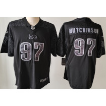 HUTCHINSON #97 Men's Detroit Lions NFL Jersey 雄狮